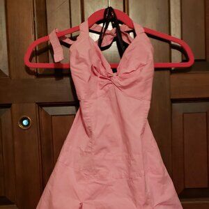 Tripp NYC ladies' sundress Goth; sz. S; pre-owned; halter neck; side zipper